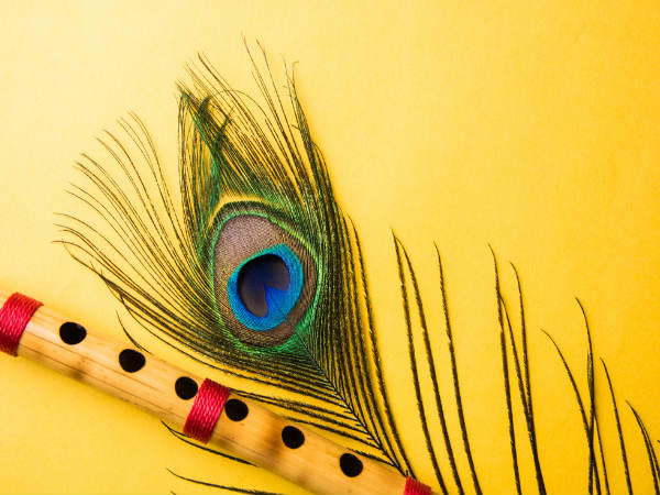 mor pankh with flute